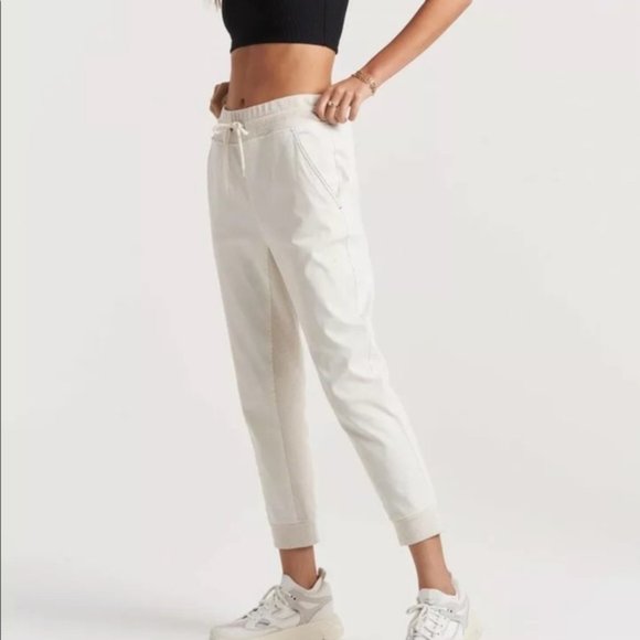 Varley Valley White Pants Joggers - Picture 3 of 9